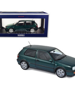 1996 Volkswagen Golf VR6 Green Metallic 1/18 Diecast Model Car by Norev 188437