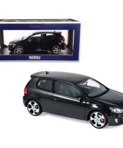 2009 Volkswagen Golf VI GTI Black 1/18 Diecast Model Car by Norev 188502
