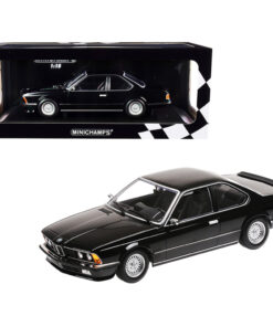 1982 BMW 635 CSi Black Metallic Limited Edition to 504 pieces Worldwide 1/18 Diecast Model Car by Minichamps 155028104
