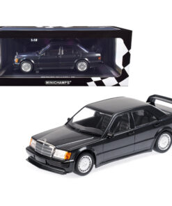 1989 Mercedes Benz 190E 2.5-16 EVO 1 Blue-Black Metallic Limited Edition to 1002 pieces Worldwide 1/18 Diecast Model Car by Minichamps 155036000