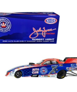 2020 Auto Club Chevrolet Camaro #1 Robert Hight AAA NHRA Funny Car John Force Racing 1/24 Diecast Model Car by Autoworld CP7682