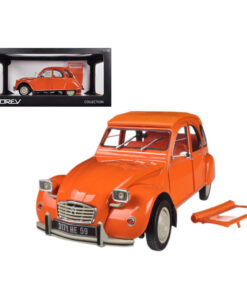 1976 Citroen 2CV 6 Orange 1/18 Diecast Car Model by Norev 181514