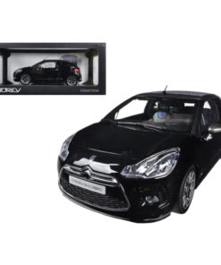 2013 Citroen DS3 A56 Cabrio Black 1/18 Diecast Car Model by Norev NO181545