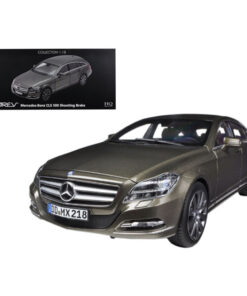 2012 Mercedes CLS 500 Wagon Shooting Brake Indium Gray 1/18 Diecast Model Car by Norev 183549