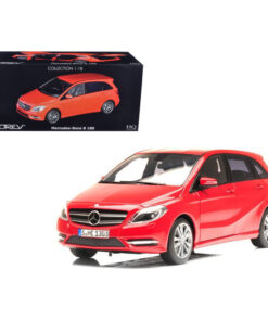 2011 Mercedes B180 Red 1/18 Diecast Car Model by Norev NO183559