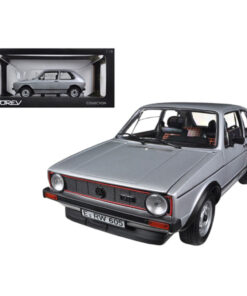 1976 Volkswagen Golf GTi Silver 1/18 Diecast Car Model by Norev NO188486