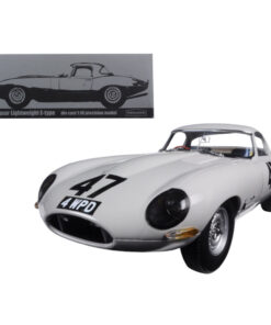 1963 Jaguar Lightweight E-Type #47 Coombs 4 WPD 1/18 Diecast Model Car by Paragon  98341