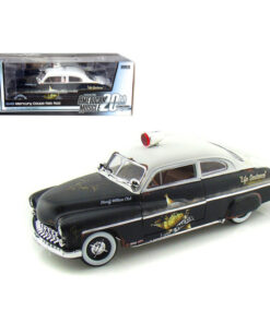1949 Mercury Coupe Rat Rod Police 20th Anniversary of American Muscle Edition Limited Edition 1 of 700 Produced Worldwide 1/18 Diecast Model Car by Autoworld AMM961