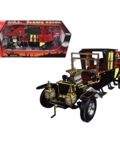 George Barris Munsters Koach Black 1/18 Diecast Model Car by Autoworld AW233
