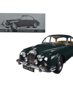 1967 Daimler V8-250 British Racing Green Left Hand Drive 1/18 Diecast Model Car by Paragon 98314