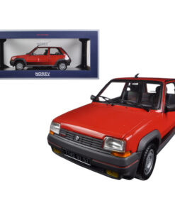 1986 Renault Supercinq GT Turbo Red 1/18 Diecast Model Car by Norev 185208