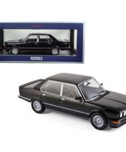 1980 BMW M535i Black 1/18 Diecast Model Car by Norev 183264