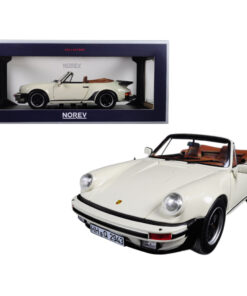 1987 Porsche 911 Turbo Cabriolet Ivory 1/18 Diecast Model Car by Norev 187661