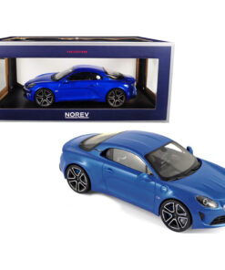 2017 Renault A110 Alpine Blue 1/18 Diecast Model Car by Norev 185148