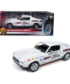 1968 Ford Mustang S/S Cobra Jet Hubert Platt Class of 68 50th Anniversary of the Ford Cobra Jet Limited Edition to 1002 pieces Worldwide 1/18 Diecast Model Car by Autoworld AW247