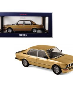 1980 BMW M535i Metallic Gold 1/18 Diecast Model Car by Norev 183268