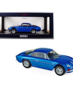 1971 Renault Alpine A110 1600S Metallic Blue 1/18 Diecast Model Car by Norev 185300