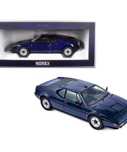 1980 BMW M1 Dark Blue 1/18 Diecast Model Car by Norev 183224