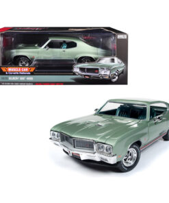 1970 Buick Grand Sport GS 455 Hardtop MCACN (Muscle Car and Corvette Nationals) Seamist Green Limited Edition to 1002 pieces Worldwide 1/18 Diecast Model Car by Autoworld AMM1149