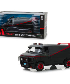 1983 GMC Vandura Black The A-Team (1983-1987) TV Series 1/18 Diecast Model Car by Greenlight 13521