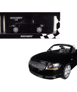 1999 Audi TT Roadster Black Limited Edition to 300 pieces Worldwide 1/18 Diecast Model Car by Minichamps 155017030