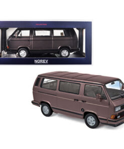 1990 Volkswagen Multivan Bus Bronze Metallic 1/18 Diecast Model Car by Norev 188543