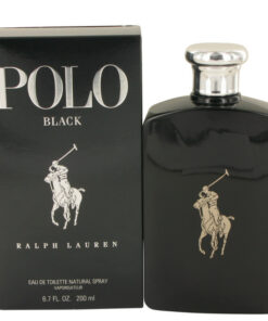 Polo Black Eau De Toilette Spray 6.7 Oz For Men