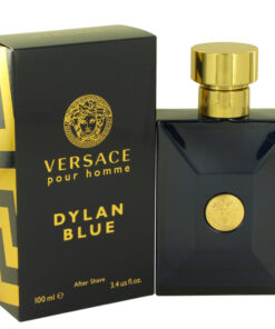 Versace Pour Homme Dylan Blue After Shave Lotion 3.4 Oz For Men