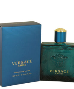 Versace Eros After Shave Lotion 3.4 Oz For Men