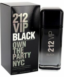 212 Vip Black Eau De Parfum Spray 6.8 Oz For Men
