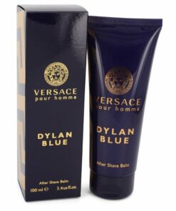 Versace Pour Homme Dylan Blue After Shave Balm 3.4 Oz For Men