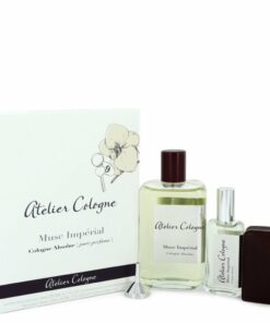 Musc Imperial Pure Perfume Spray With Free 1 Oz Pure Perfume Refillable Spray In Leather Case 6.7 Oz For Women