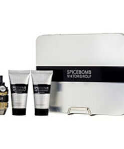 Viktor & Rolf Edt Spray 1.7 Oz & Aftershave Balm 1.7 Oz & Non-foaming Shave Cream 1.7 Oz For Men